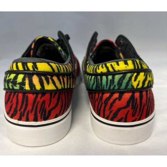 Men\'s Nike SB Zoom Stefan Janoski Canvas Tiger Multicolor Shoes 615957-713 Sz 10 main image 4